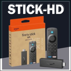 Amazon Fire TV Stick HD (2da generación) | Streaming con control remoto Full HD