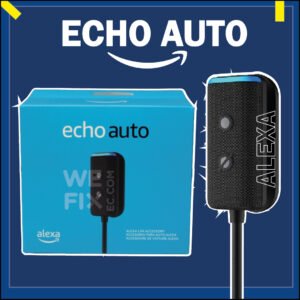 Amazon Echo Auto (2da Generación) con asistente virtual Alexa